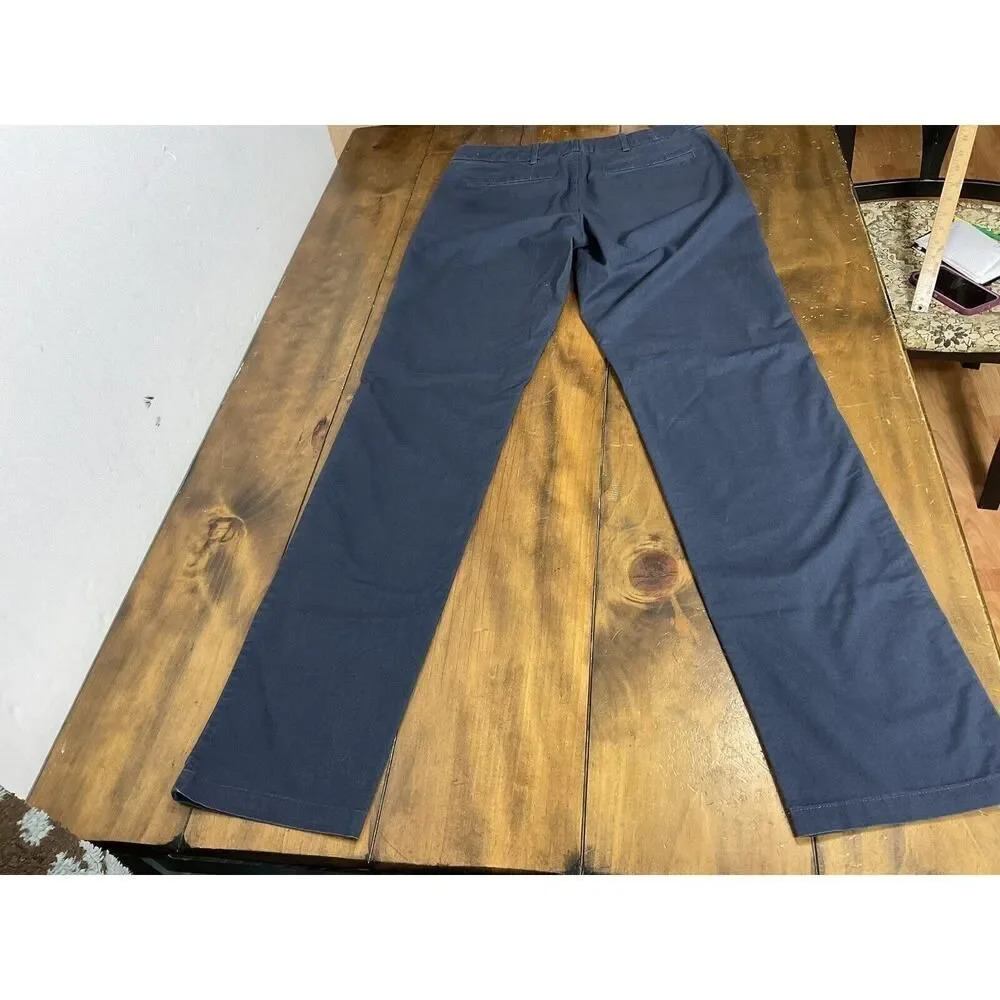 Hill City Men’s Size 32x36 Lightweight Everyday Pants Navy - Picture 2 of 10
